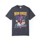 Retro Mecha Pilot Classic Tee | Neon Robot | Sci-Fi Anime Gift