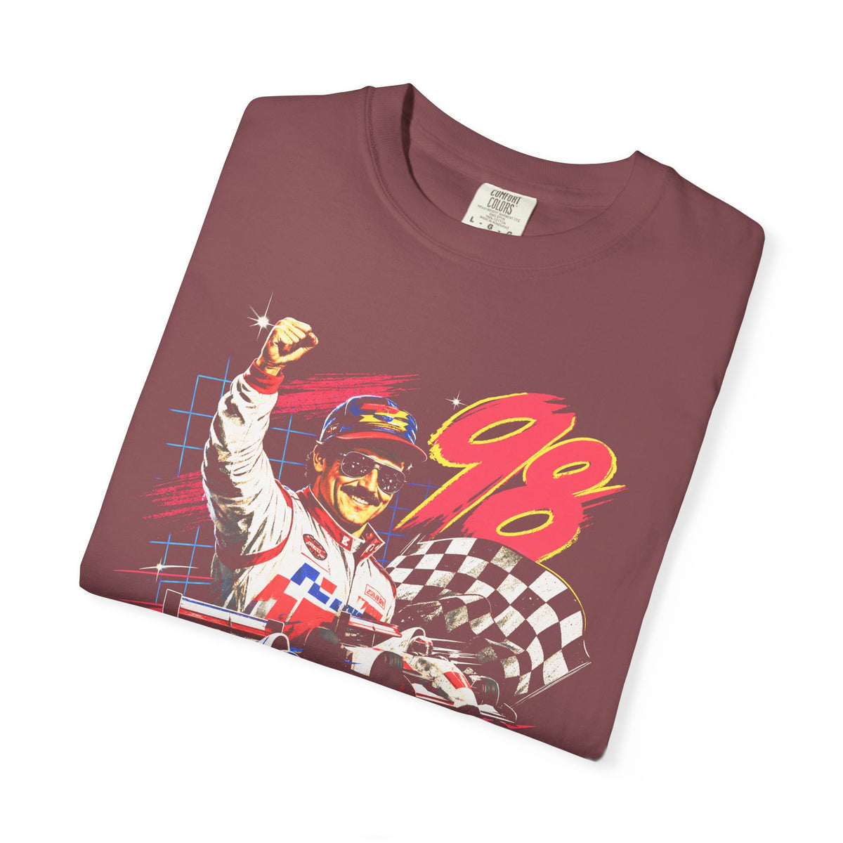 Vintage 98 Racing Driver Classic Tee | 90s Motorsport Gift