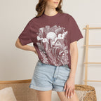 Raccoon City Skull Classic Tee | 90s Retro | Gaming Gift