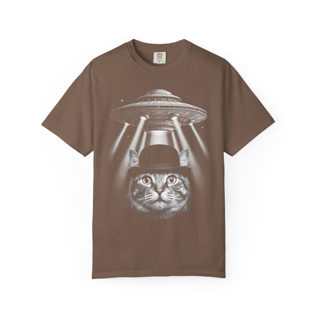 Alien Cat Classic Tee | Space Feline | Sci-Fi Vintage