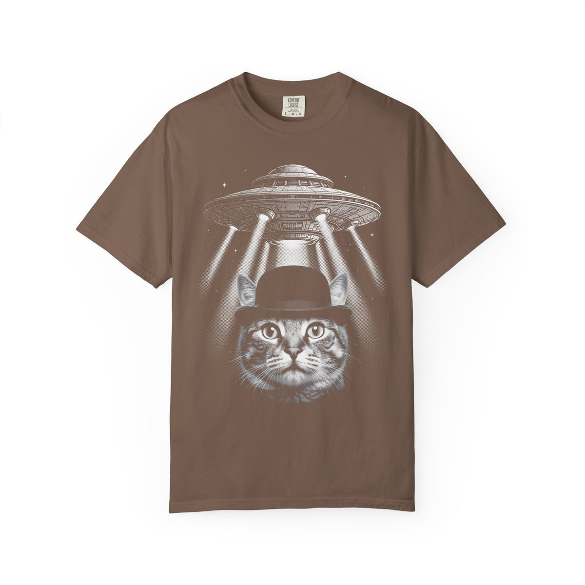 Alien Cat Classic Tee | Space Feline | Sci-Fi Vintage