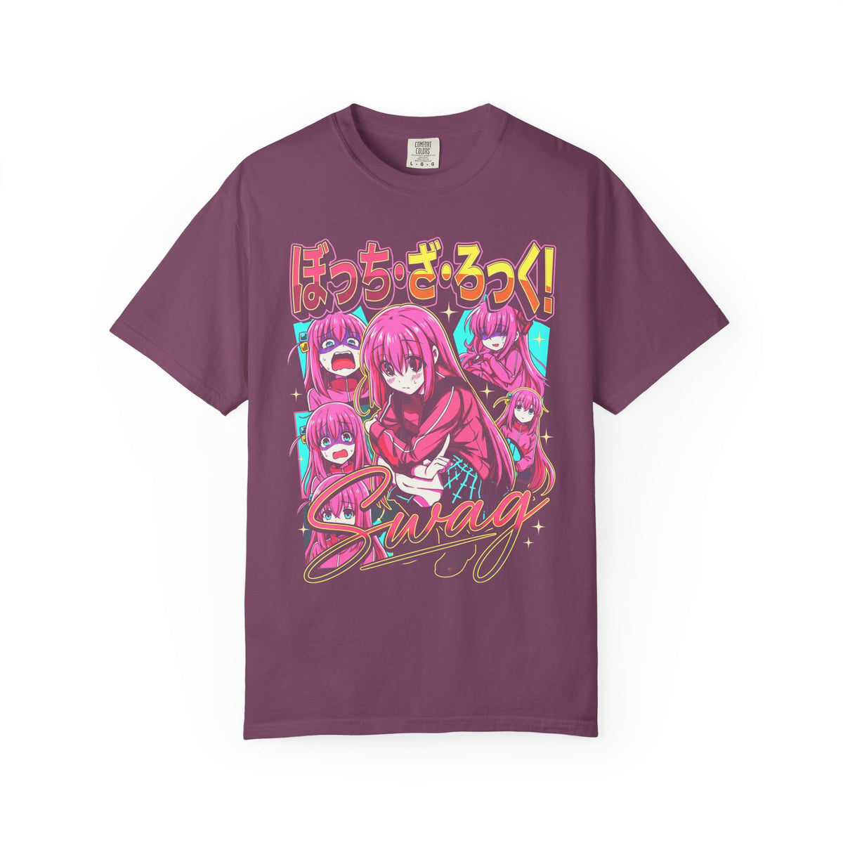 Pink Hair Anime Girl Classic Tee | Y2K Kawaii | Retro Gift