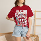 I Kiss My Food Before I Eat It Classic Tee | Raccoon Meme
