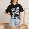 Vampires Fangs Classic Tee | Gothic Horror | Spooky Dotwork