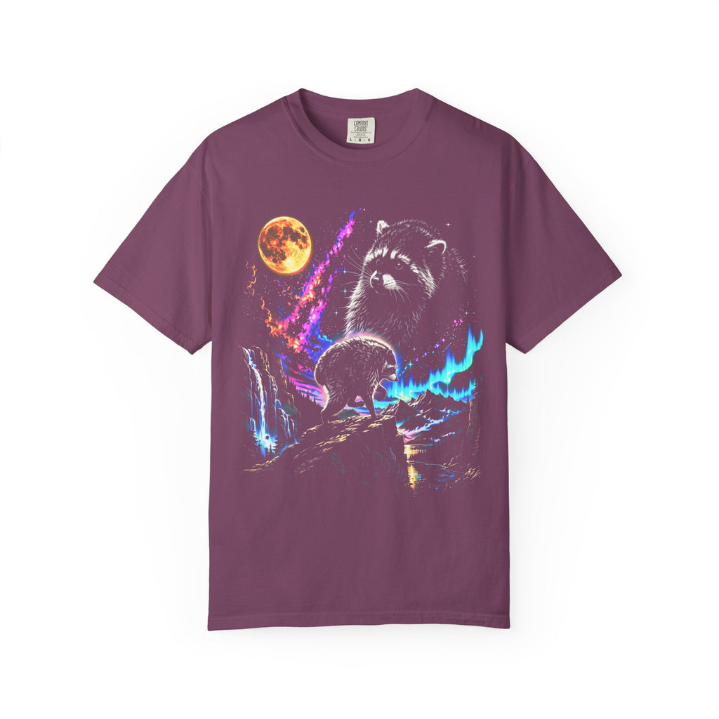 Raccoon Galaxy Classic Tee | 90s Vintage | Space Gift