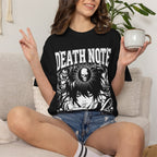Gothic Skull Manga Detective Classic Tee | Dark Anime Gift