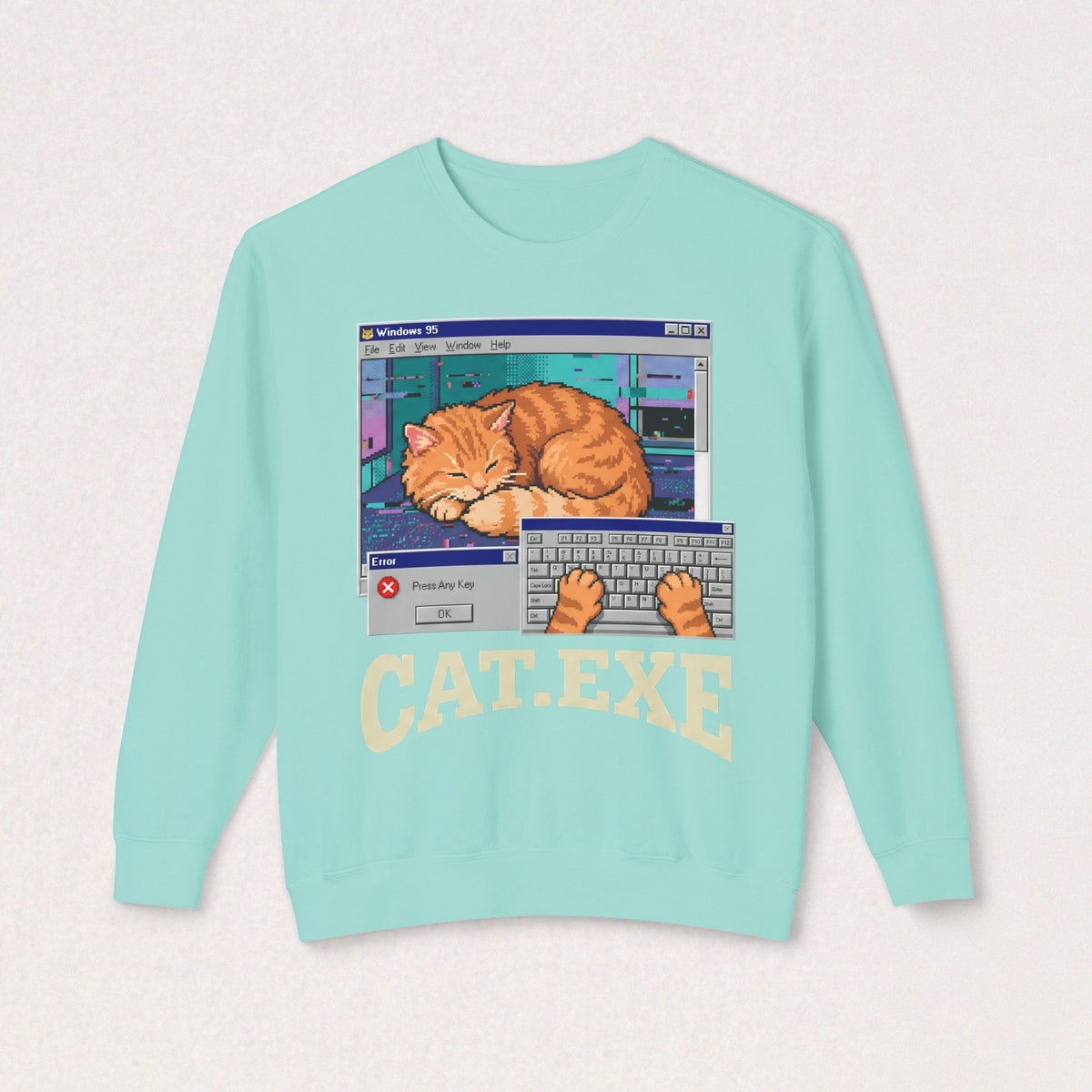CAT.EXE Unisex Sweatshirt