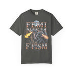 Feminism Two Headed Dragon Classic Tee | Fantasy Art | Power