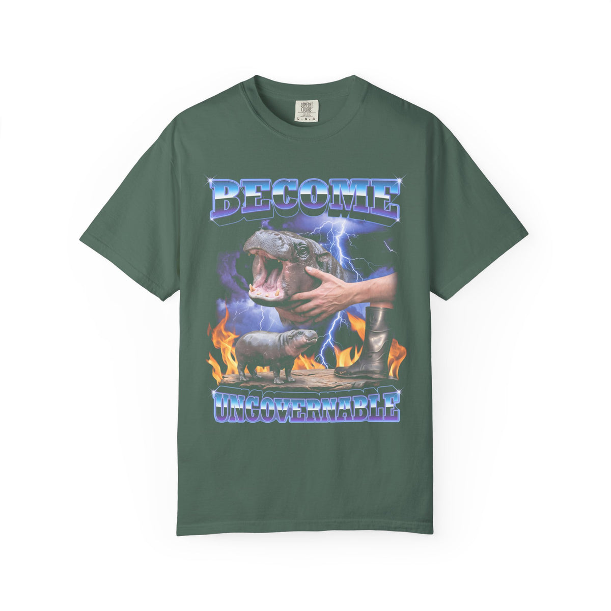 Become Ungovernable Classic Tee | Moo Deng | Funny Meme
