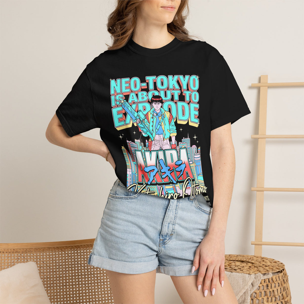 Neo Tokyo Is About To Explode T-Shirt - Cyberpunk Anime Graphic Tee