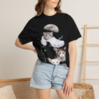 Funny Meme Cats Classic Tee | Retro 90s Bootleg | Space Galaxy Cat