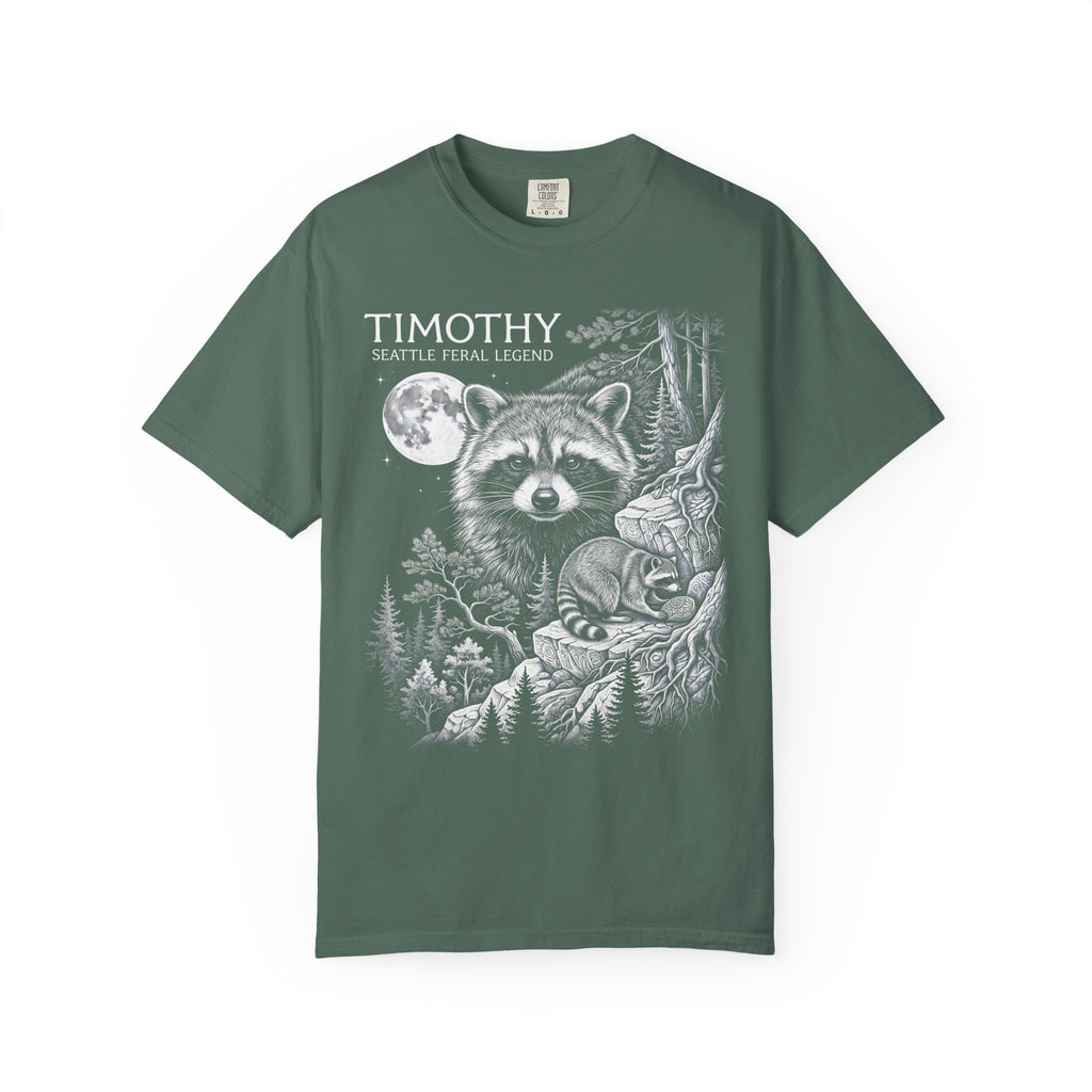 Timothy Seattle Feral Legend Classic Tee | Raccoon Art