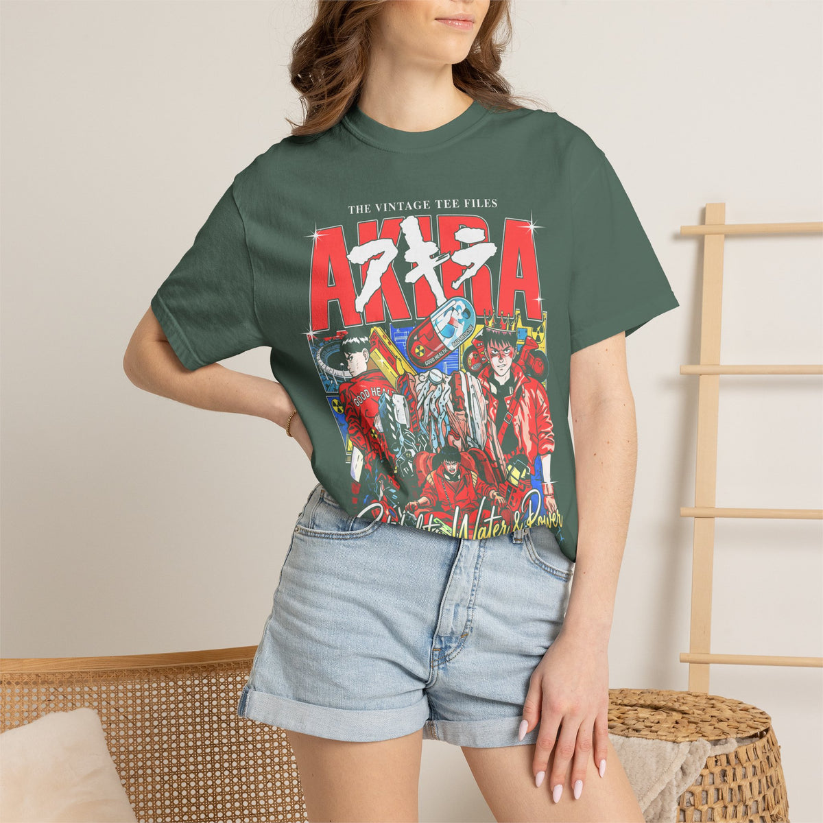 Cyberpunk Motorcycle Classic Tee | Manga Sci-Fi | Biker Gift