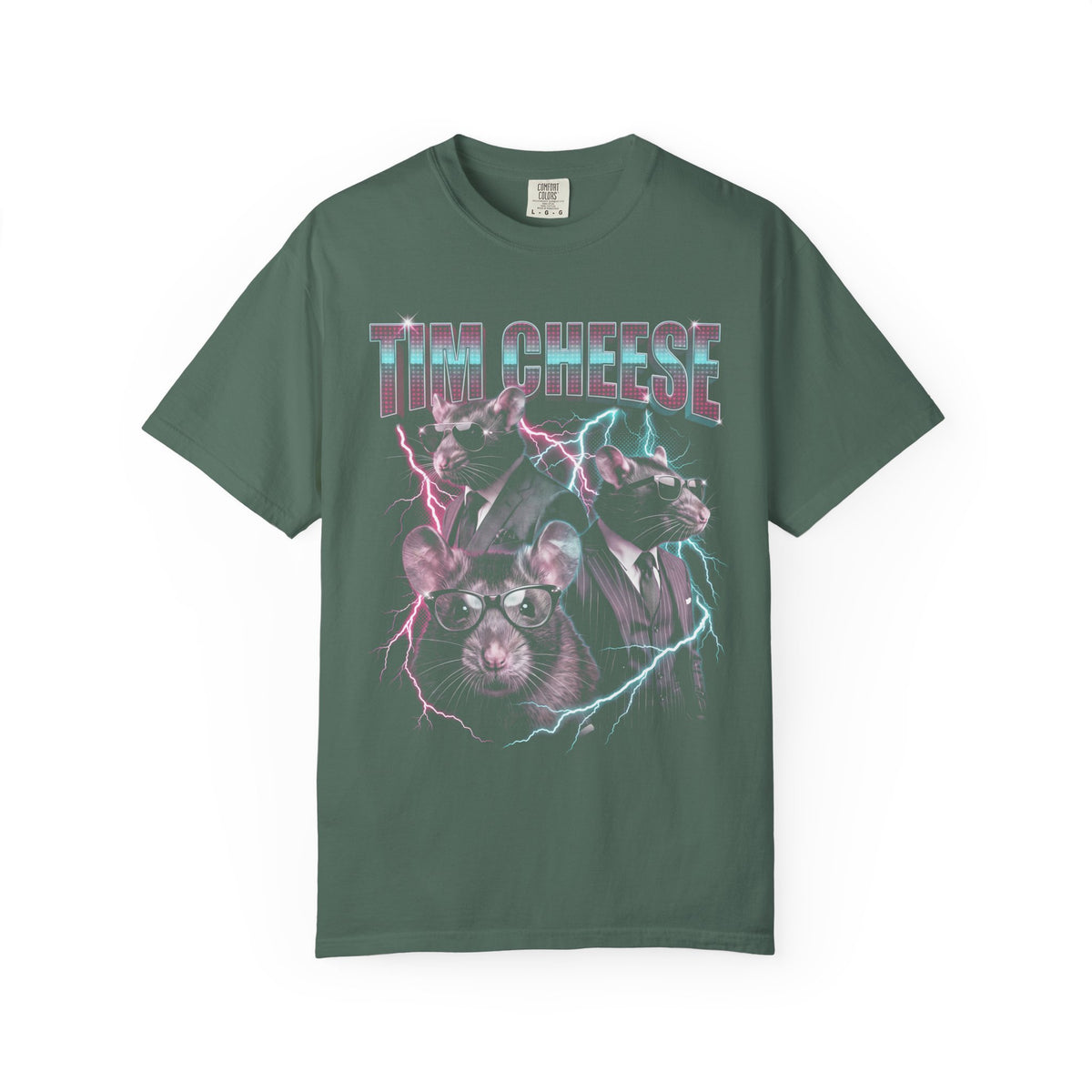 Tim Cheese Rat Boss Classic Tee | 90s Retro Bootleg Art