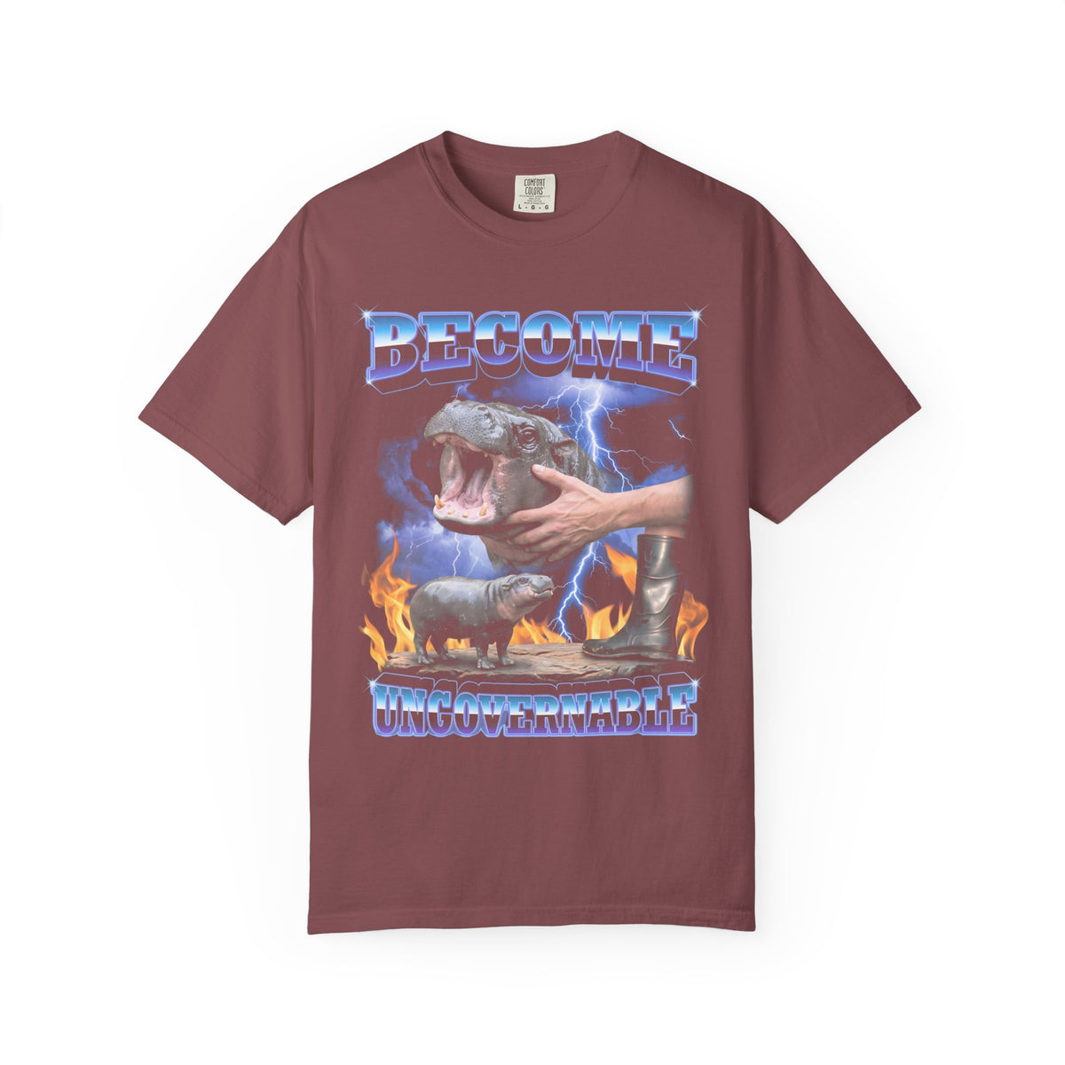 Become Ungovernable Classic Tee | Moo Deng | Funny Meme