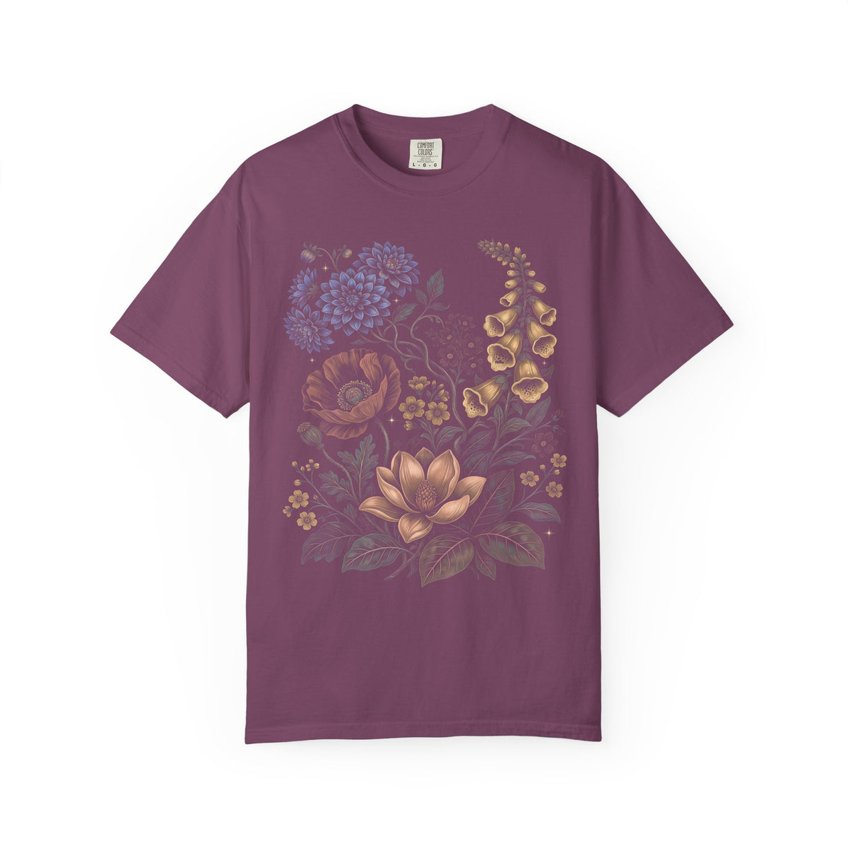 Purple Coneflower Classic Tee | Botanical Floral | Wildflower