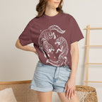 Twin Wolves Classic Tee | 90s Vintage | Dark Nature Wolf