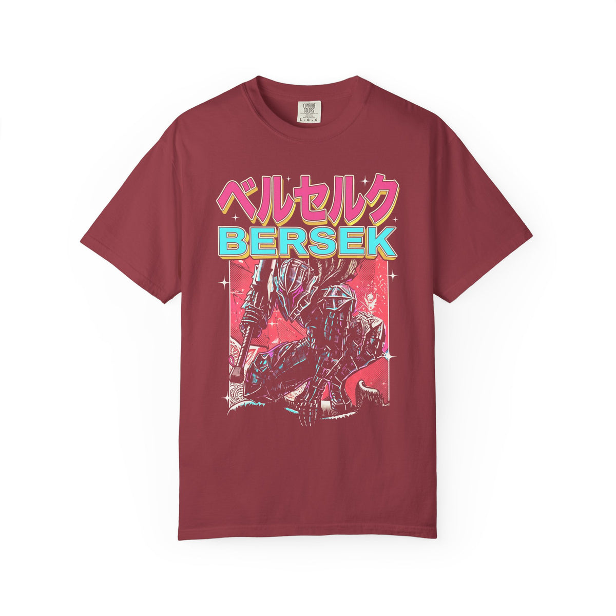Dark Fantasy Swordsman Classic Tee | Vintage Manga | Warrior Gift