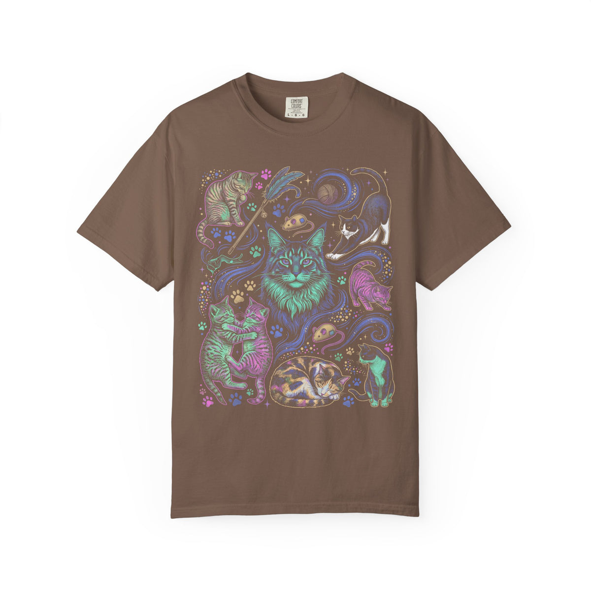 Cute Cat Meow Classic Tee | Vintage Toy Mouse | Pet Feline