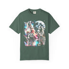 Space Raccoon Moon Classic Tee | Vintage Retro | Sci-Fi Gift