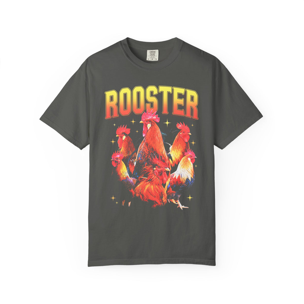 Vintage Rooster Classic Tee | 90s Graphic | Chicken Gift