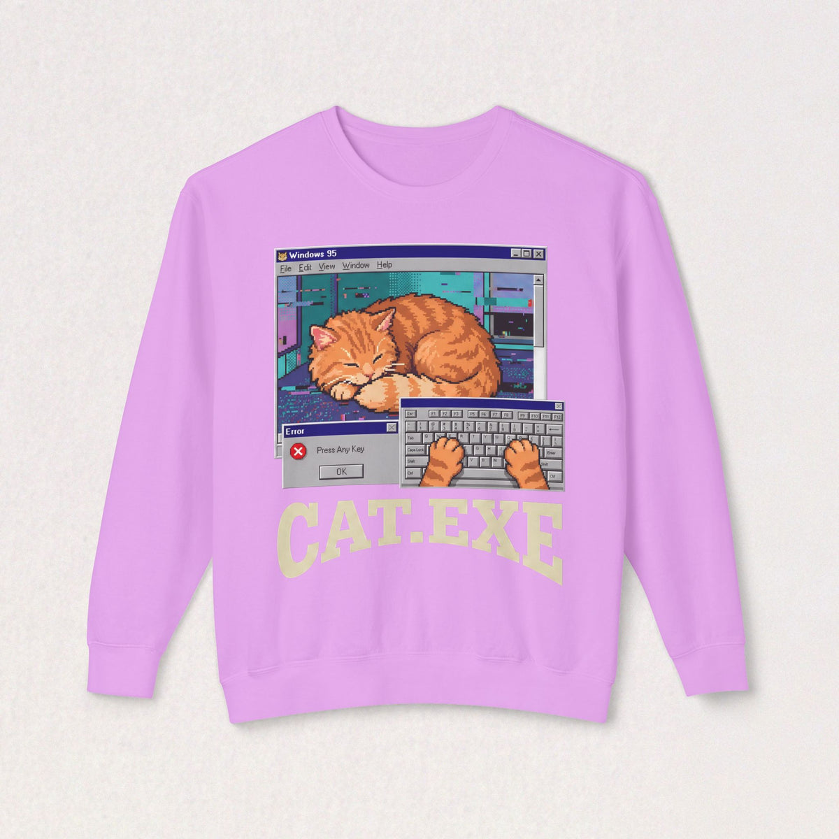CAT.EXE Unisex Sweatshirt
