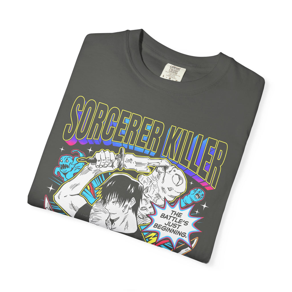 Sorcerer Killer Classic Tee | Magic Hunter | Retro Anime Gift