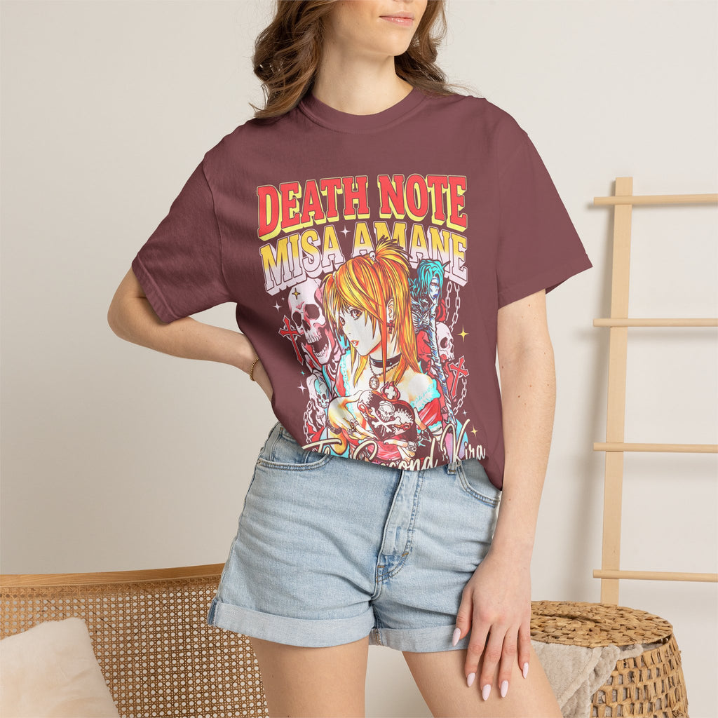 Gothic Girl Shinigami Classic Tee | 90s Vintage Dark Anime