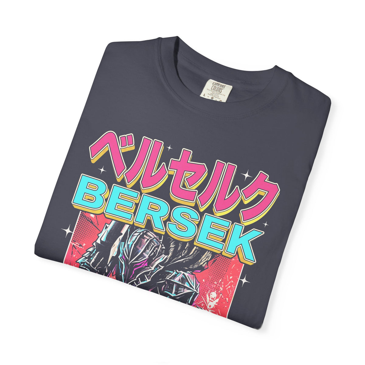 Dark Fantasy Swordsman Classic Tee | Vintage Manga | Warrior Gift