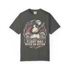Flight Was Never An Option Classic Tee | Samurai Penguin Art