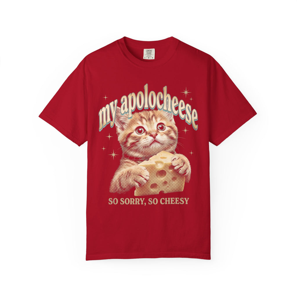 My Apolocheese Cat Classic Tee | Cute Swiss Cheese | Retro Pun