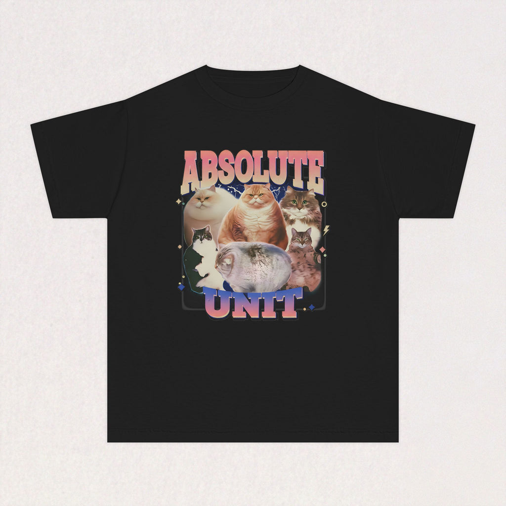 Absolute Unit Vintage Cat Kids Tee