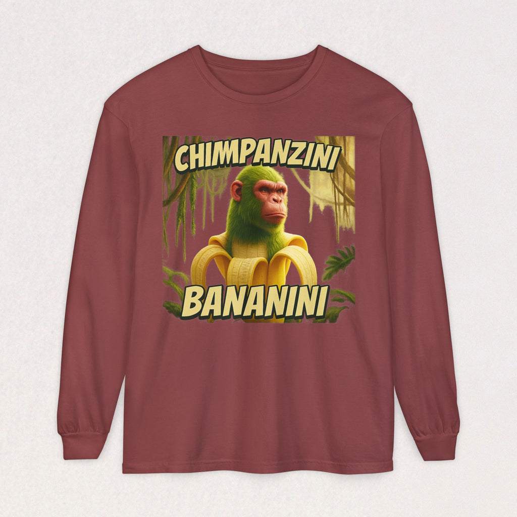 Chimpanzini Bananini Long Sleeve T-Shirt