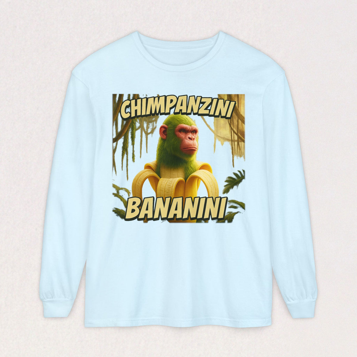 Chimpanzini Bananini Long Sleeve T-Shirt