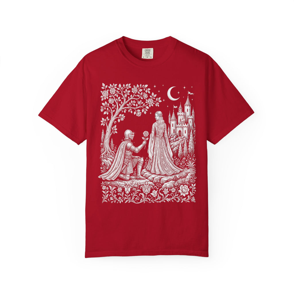 Medieval Fantasy Romance Classic Tee | Knight Lady | Alchemical Moon