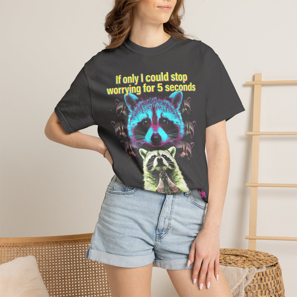 If Only I Could Stop Worrying For 5 Seconds Classic Tee | Meme