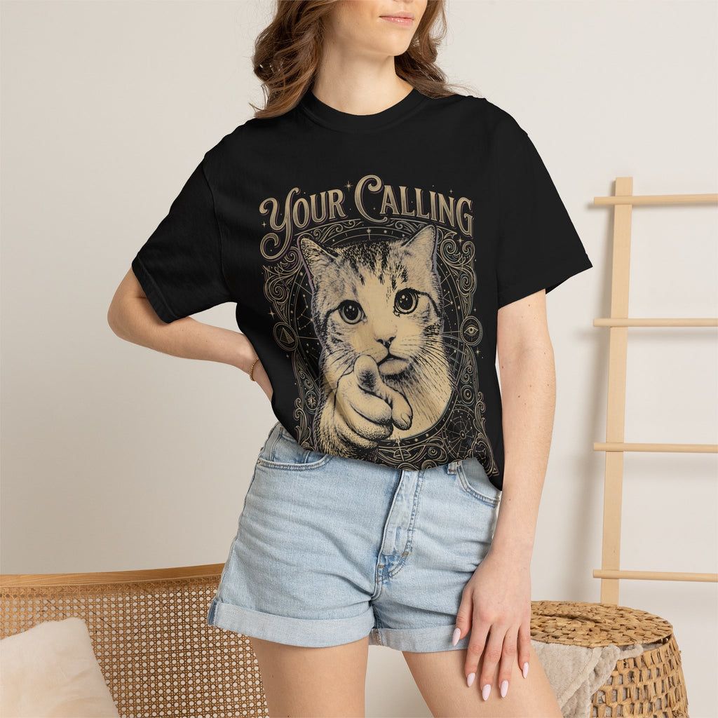 Your Calling Cat Classic Tee | Esoteric Zodiac | Occult Astrology