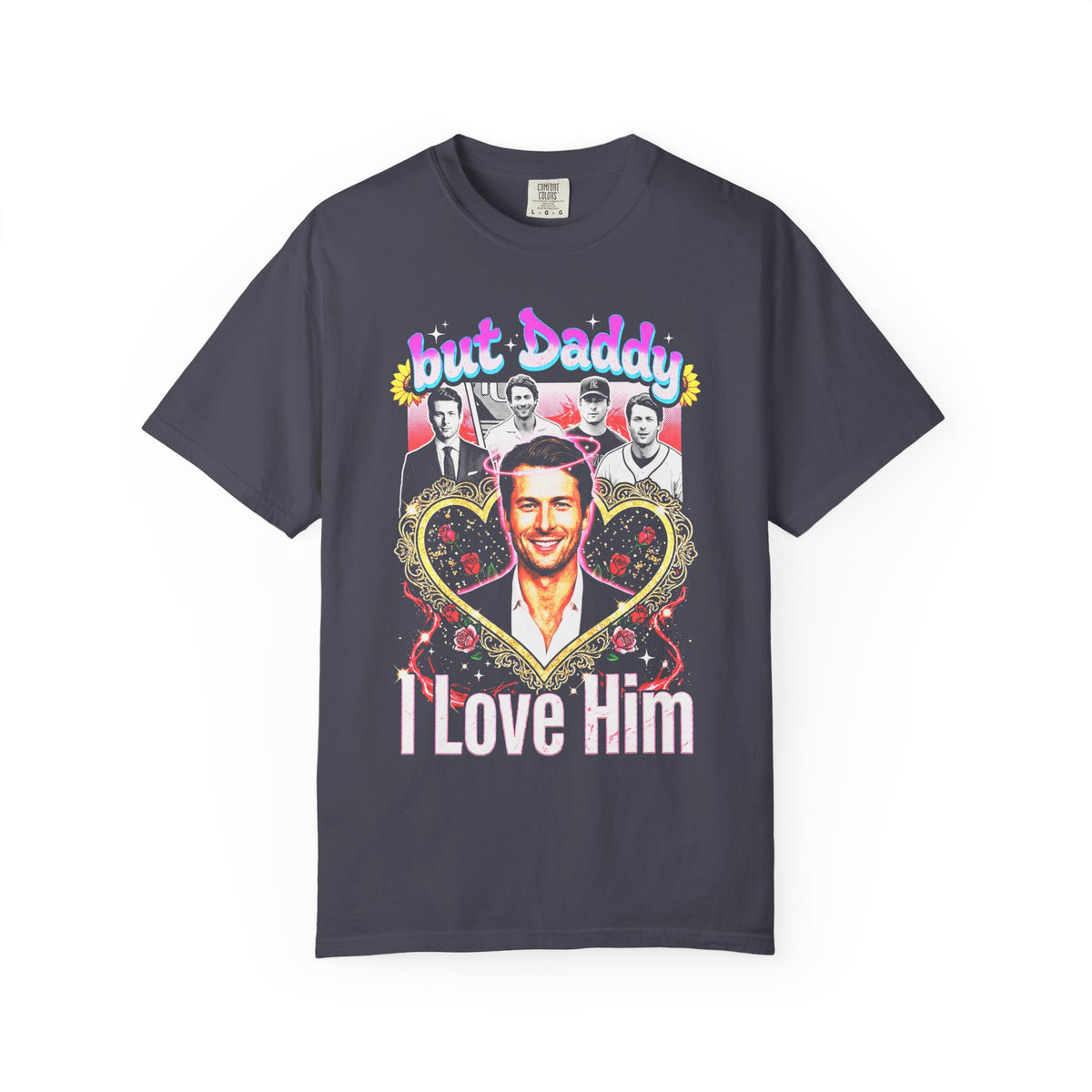 Glen Powell Classic Tee | But Daddy I Love Him | 90s Gift