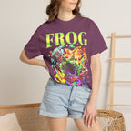 Frog Animal Lover Nature Classic Tee | 90s Vintage Faded