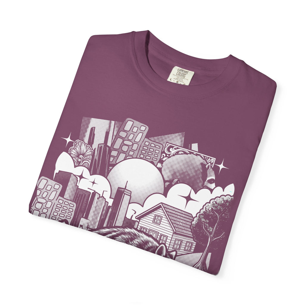 Raccoon City Skull Classic Tee | 90s Retro | Gaming Gift