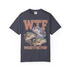 Where's The Fish Classic Tee | Bass Fishing | Fisherman Art