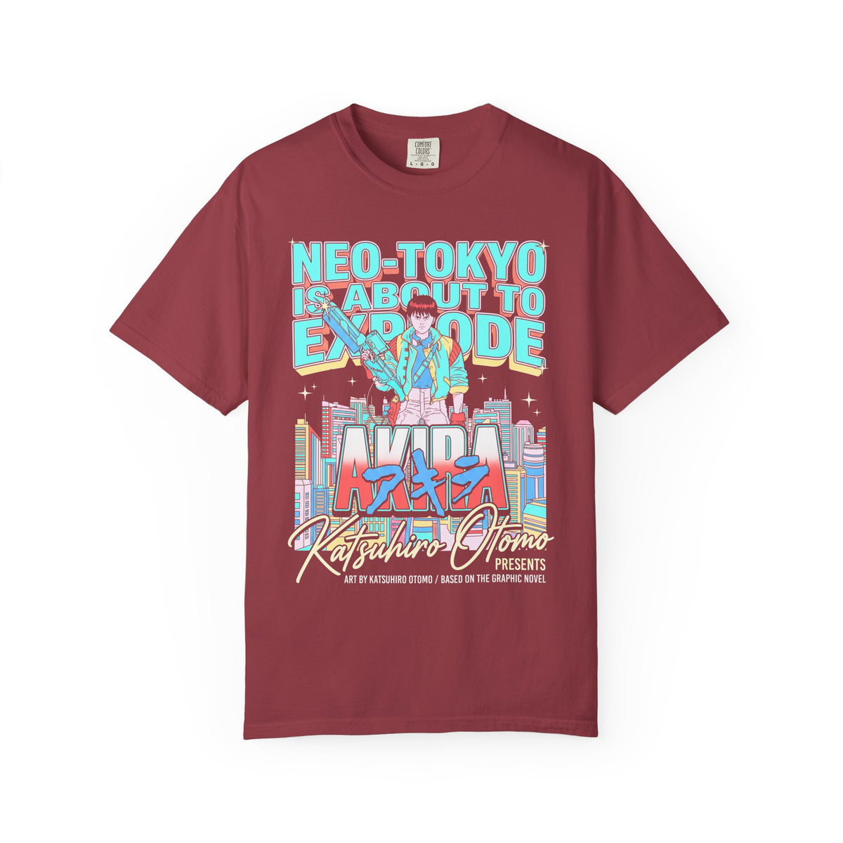 Neo Tokyo Is About To Explode Classic Tee | Cyberpunk Anime