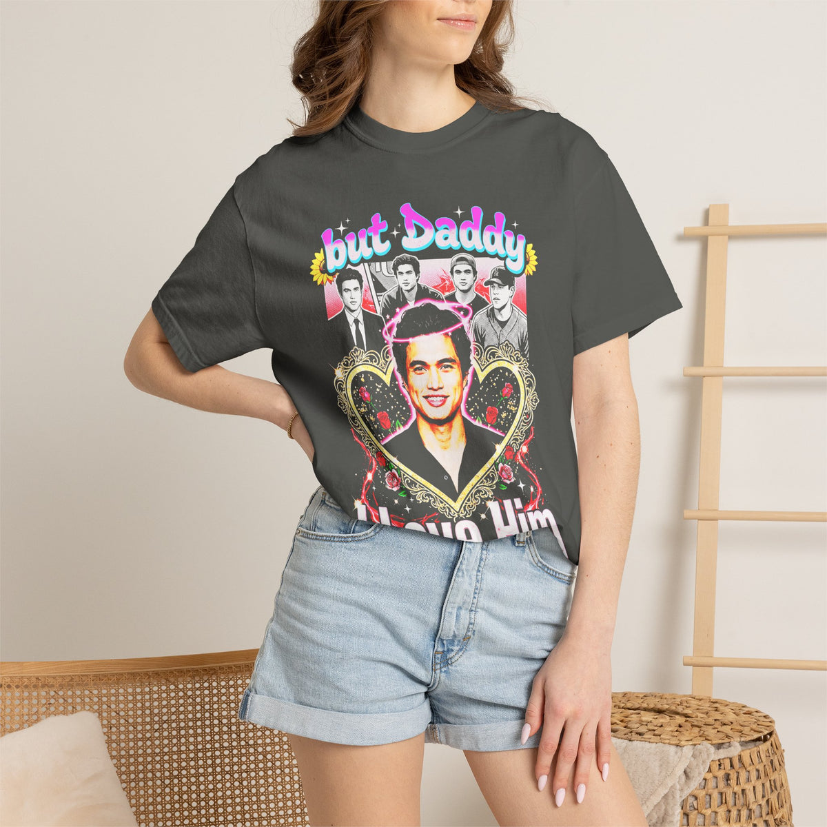 But Daddy I Love Him Charles Melton Classic Tee | Retro Gift