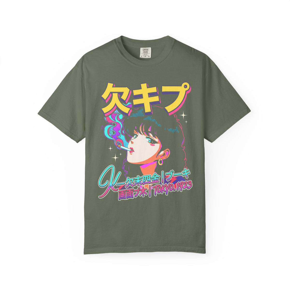 Tokyo 1923 Anime Girl Classic Tee | Japanese Pop Art Gift