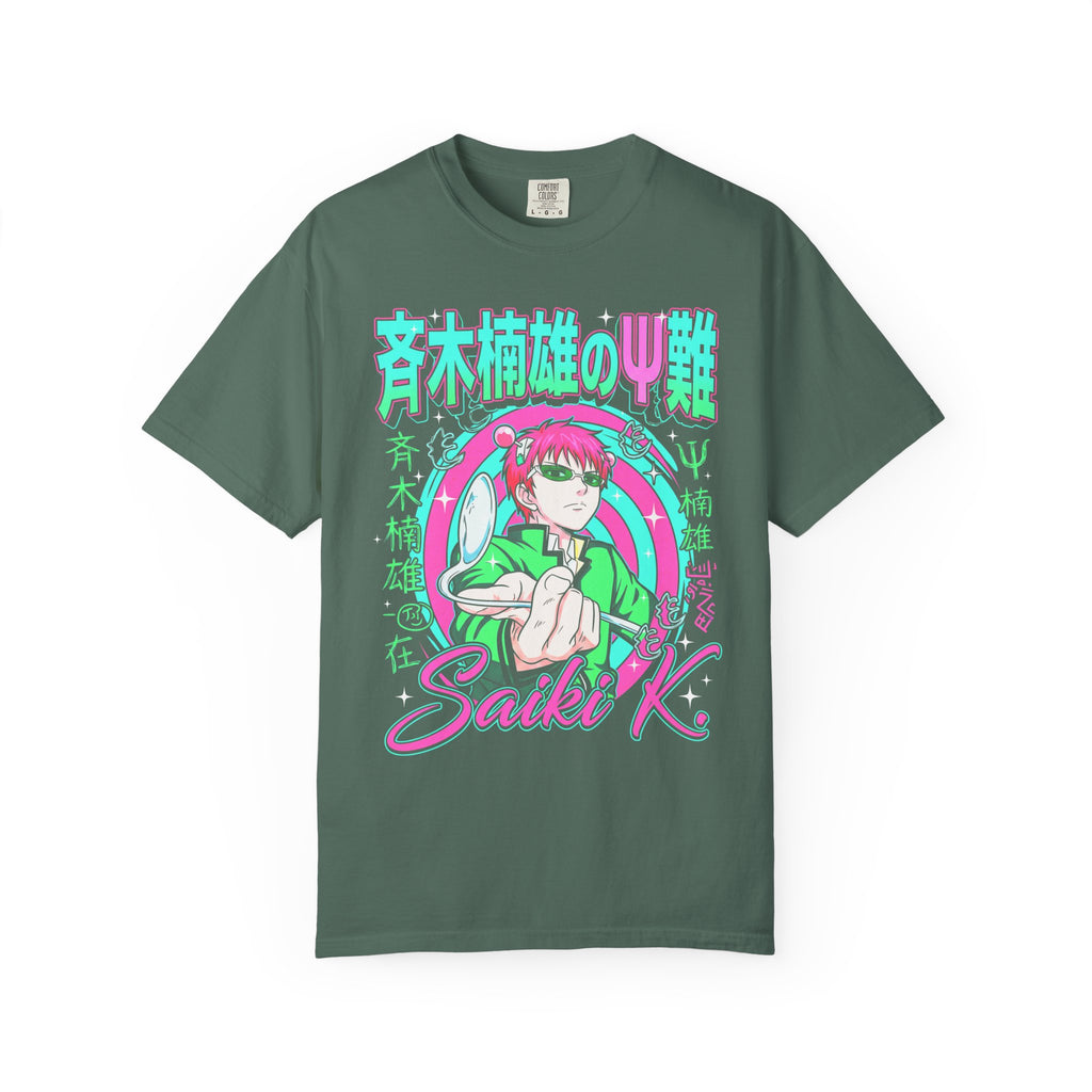 Psychic Boy Pink Hair Classic Tee | Retro Anime | 90s Vintage