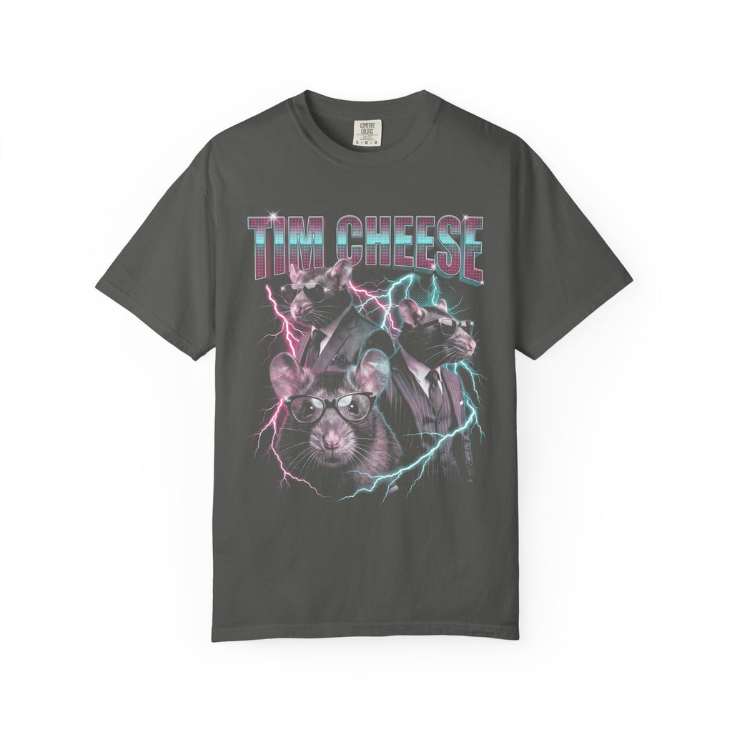 Tim Cheese Rat Boss Classic Tee | 90s Retro Bootleg Art