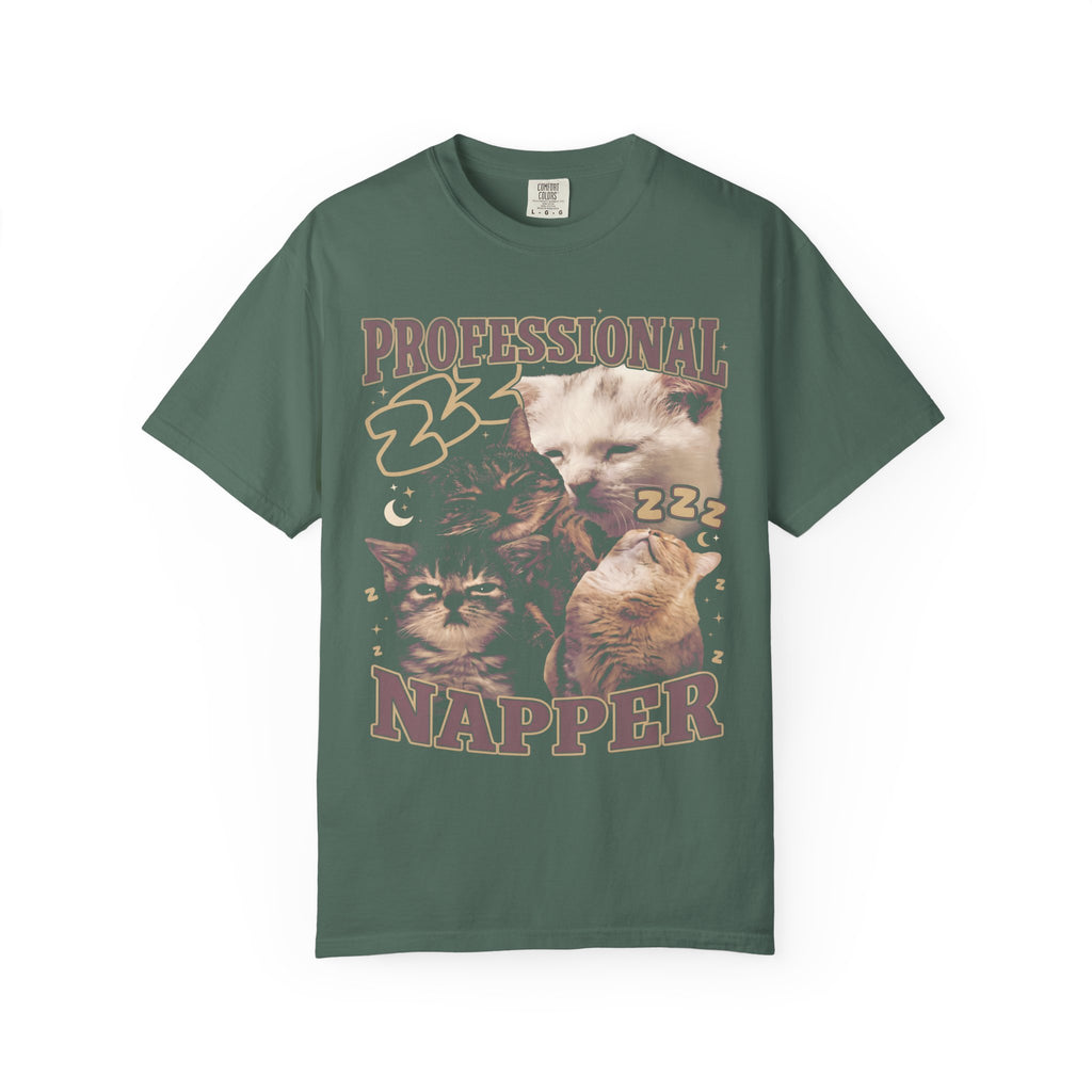 Professional Napper Classic Tee | Sleeping Cat | Feline Art
