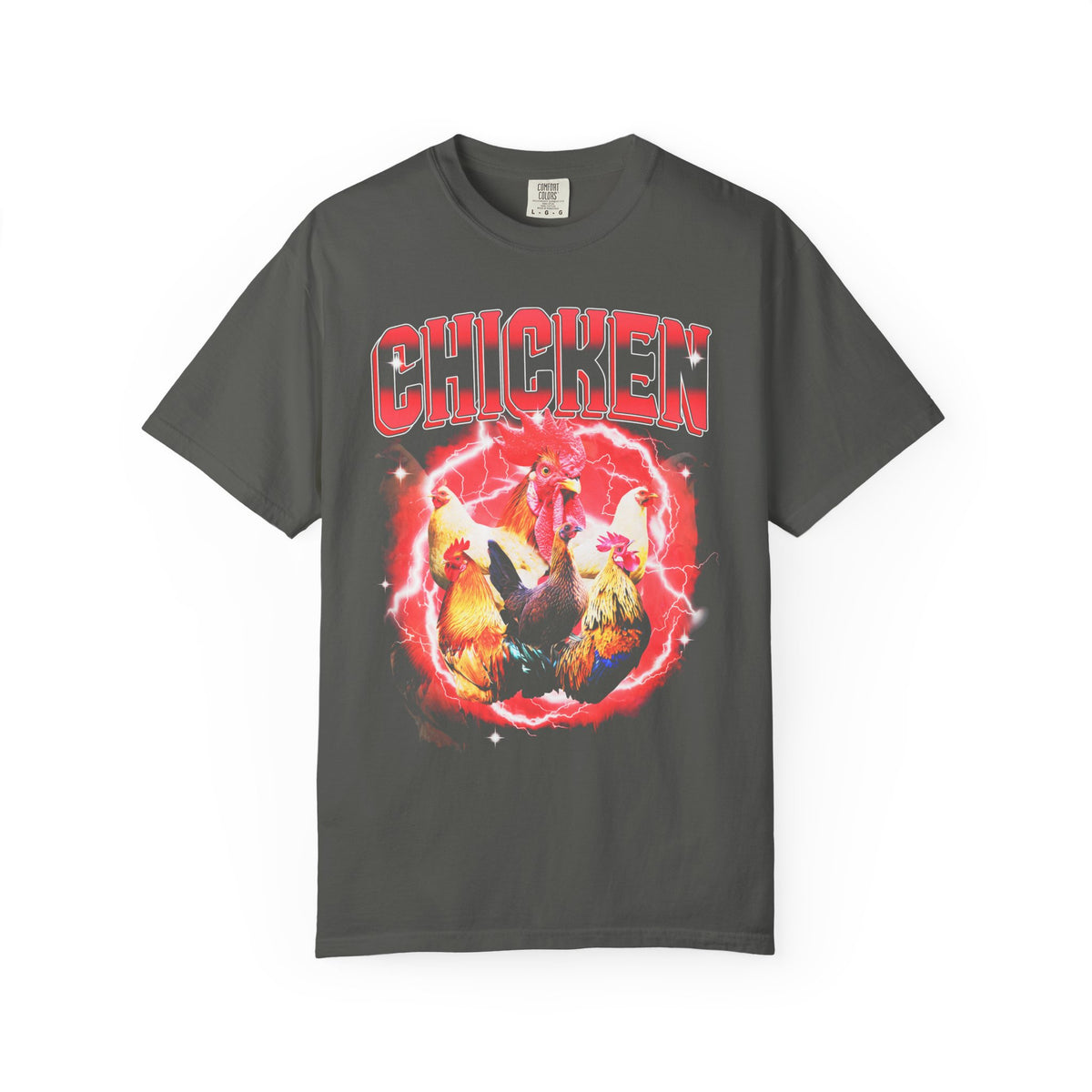 Retro Rooster Chicken Classic Tee | 90s Bootleg | Animal Gift