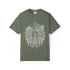 Gothic Spider Web Classic Tee | Stipple Art | Black White