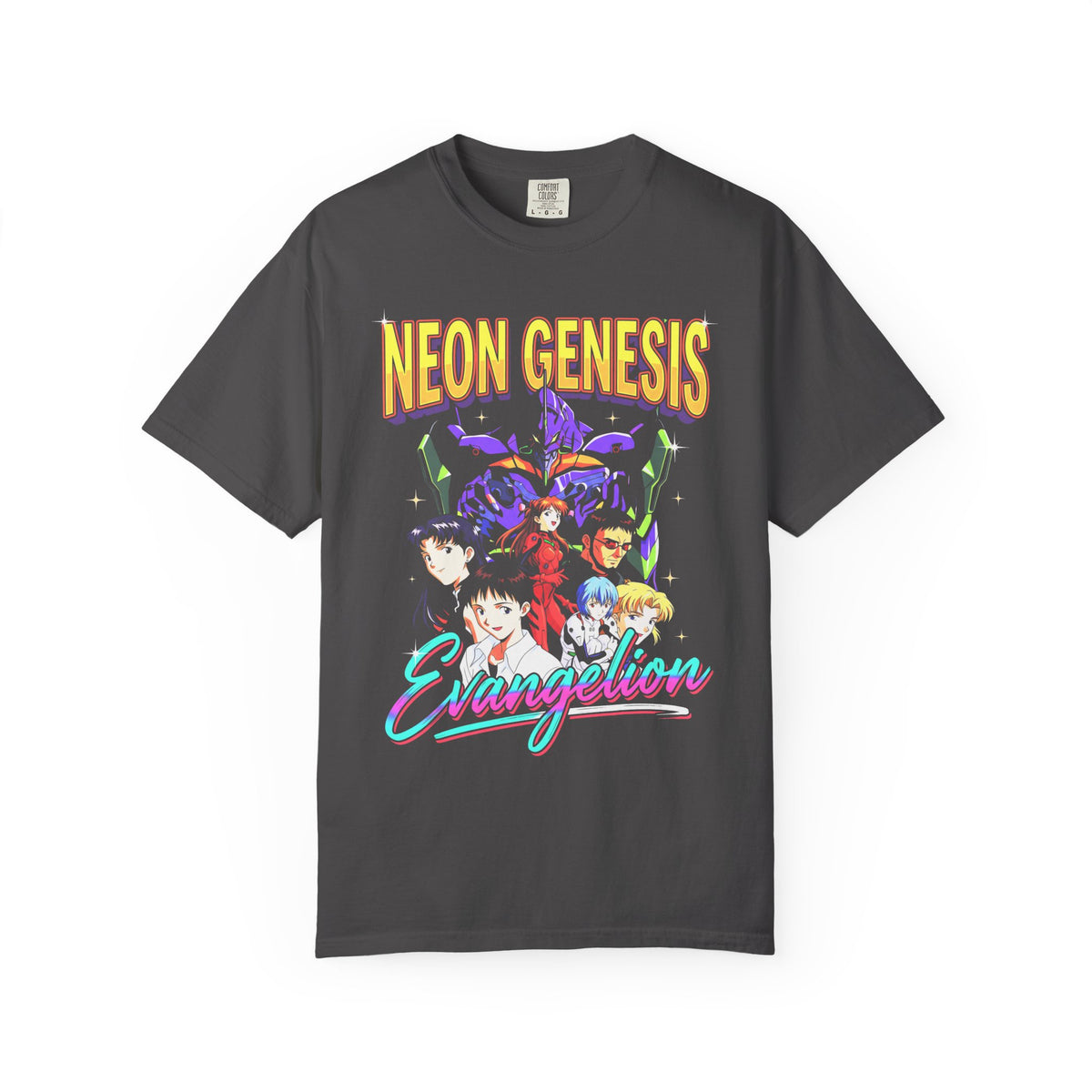 Retro Mecha Pilot Classic Tee | Neon Robot | Sci-Fi Anime Gift